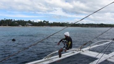 Boat Boy on our Dive Banka