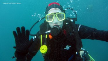 German Man who joined us for a dive