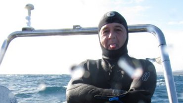 David on the Boat